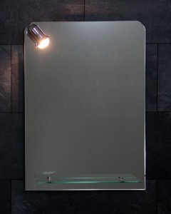 Ogledalo sa lampom 50x70