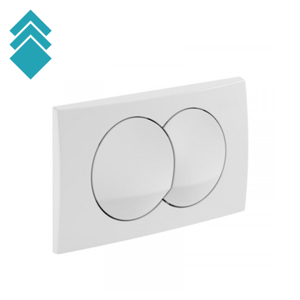 Geberit Duo Basic SET + Delta bela tipka GL 4