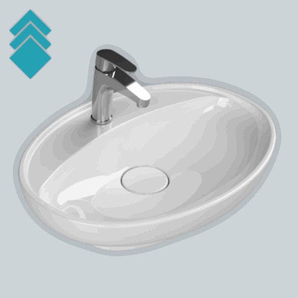 Umivaonik nadgradni Lal-C 60 nGL-2