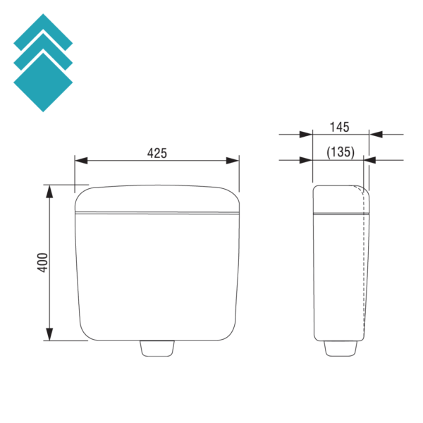 Vision vodokotlić 195005 NM GL tc