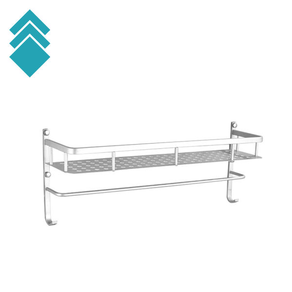 Metalna polica sa držačem za peškire GL