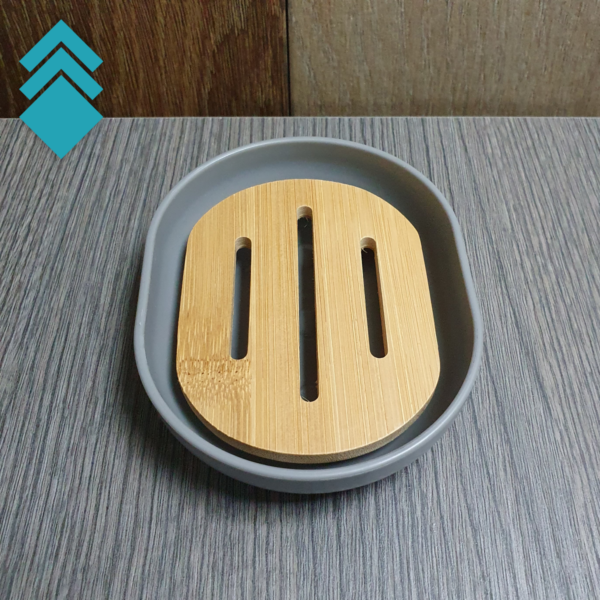 Tendance posuda za sapun PS Bambus - siva GL 2