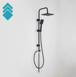 Usponski tuš Quadro - crni