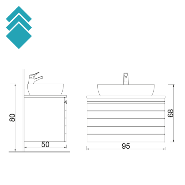 Venus DB 90 - komplet- Nova 70cm TC