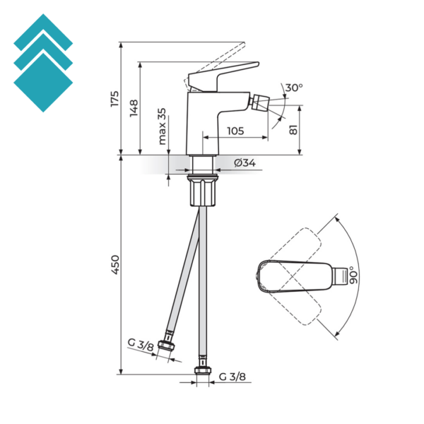Stolz 139101B - crna GL tc