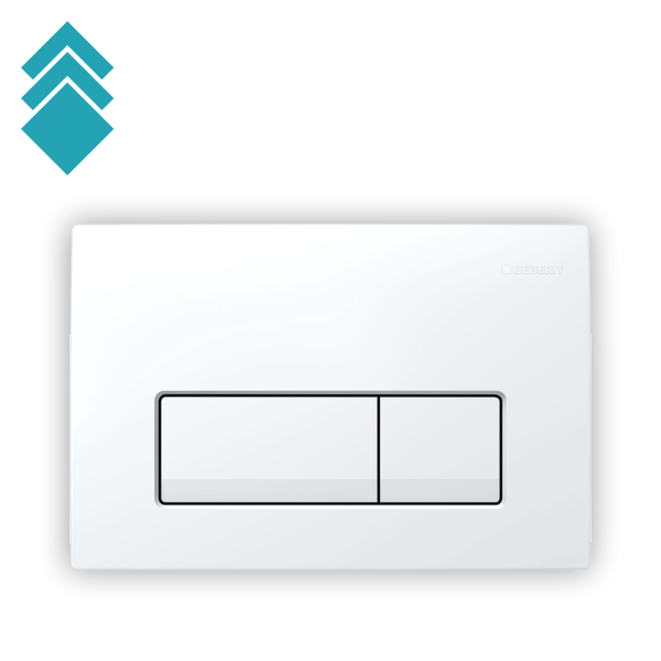 Geberit Tipka Delta 50 - bela GL