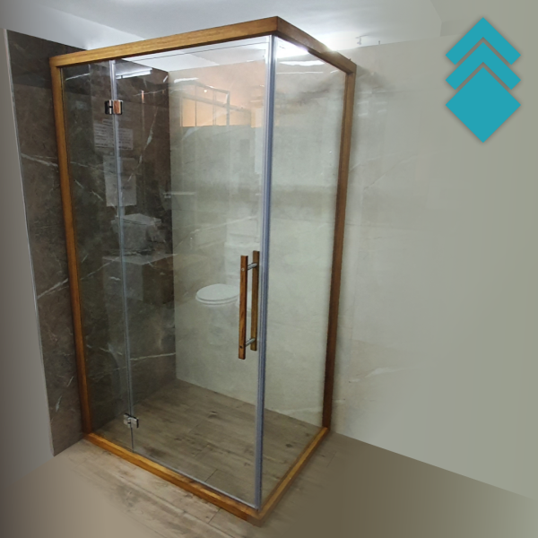 Paravan - Teak D221A 120x80cm - desno GL