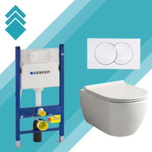 Set City 4u1 - bela tipka (GEBERIT)