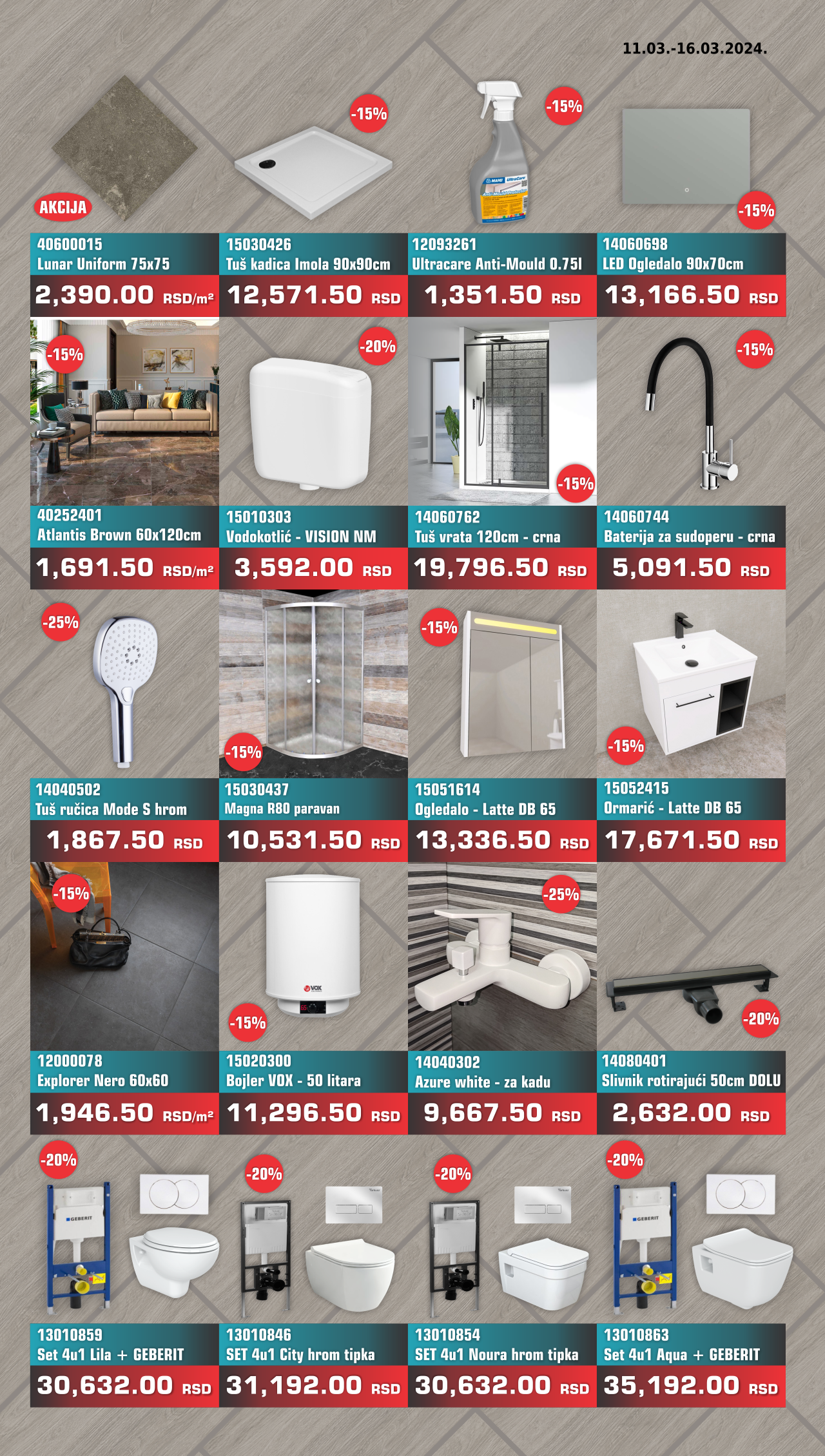 Nedeljna Akcija 19 feb - 24 feb 2024