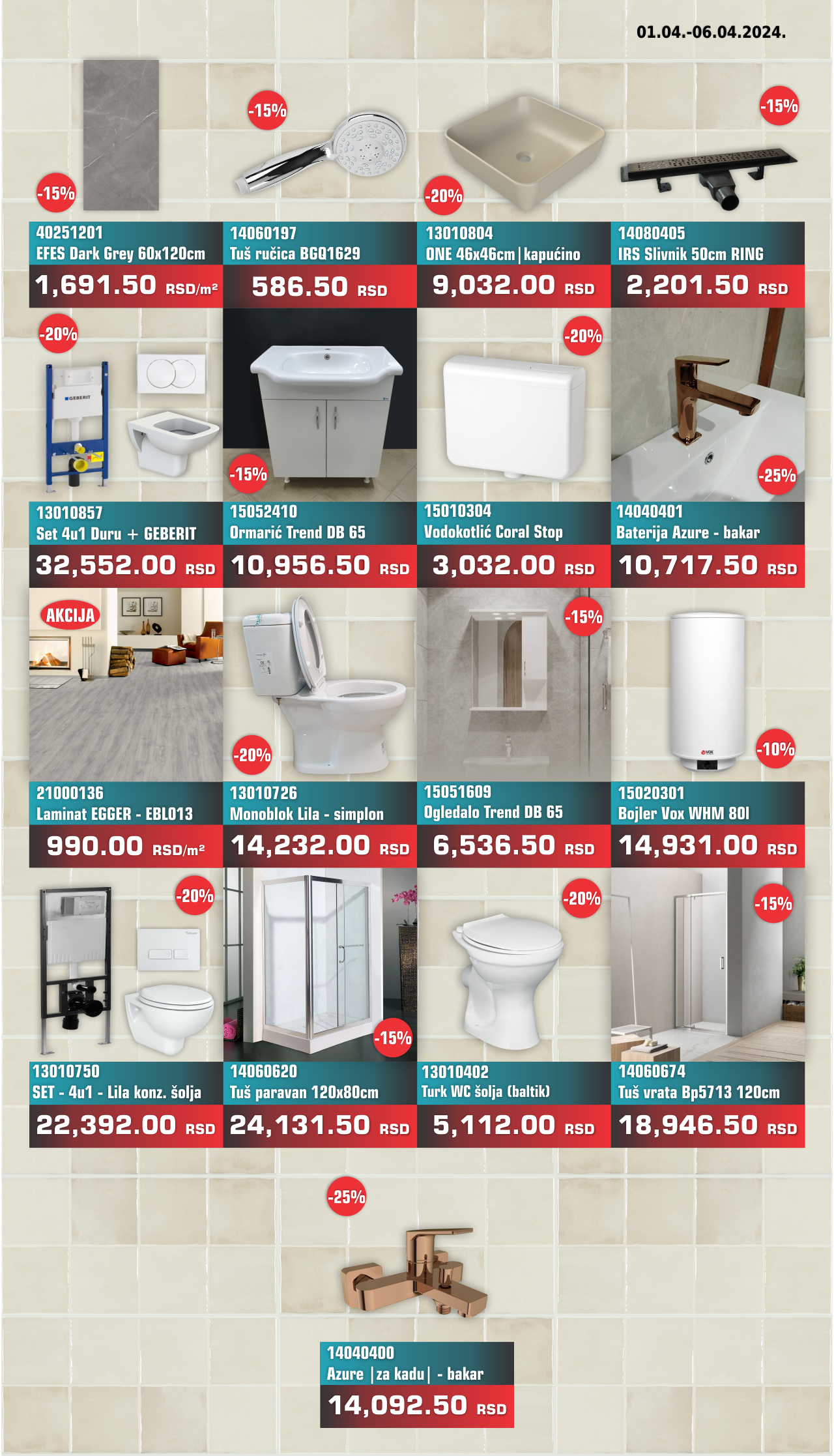 Nedeljna Akcija 19 feb - 24 feb 2024