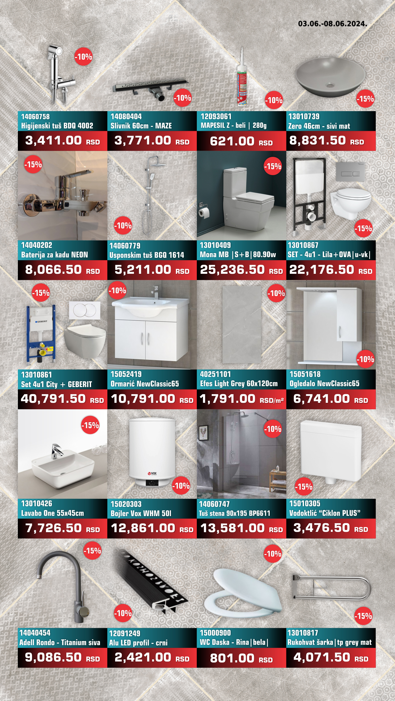 Nedeljna Akcija 03 jun - 08 jun 2024
