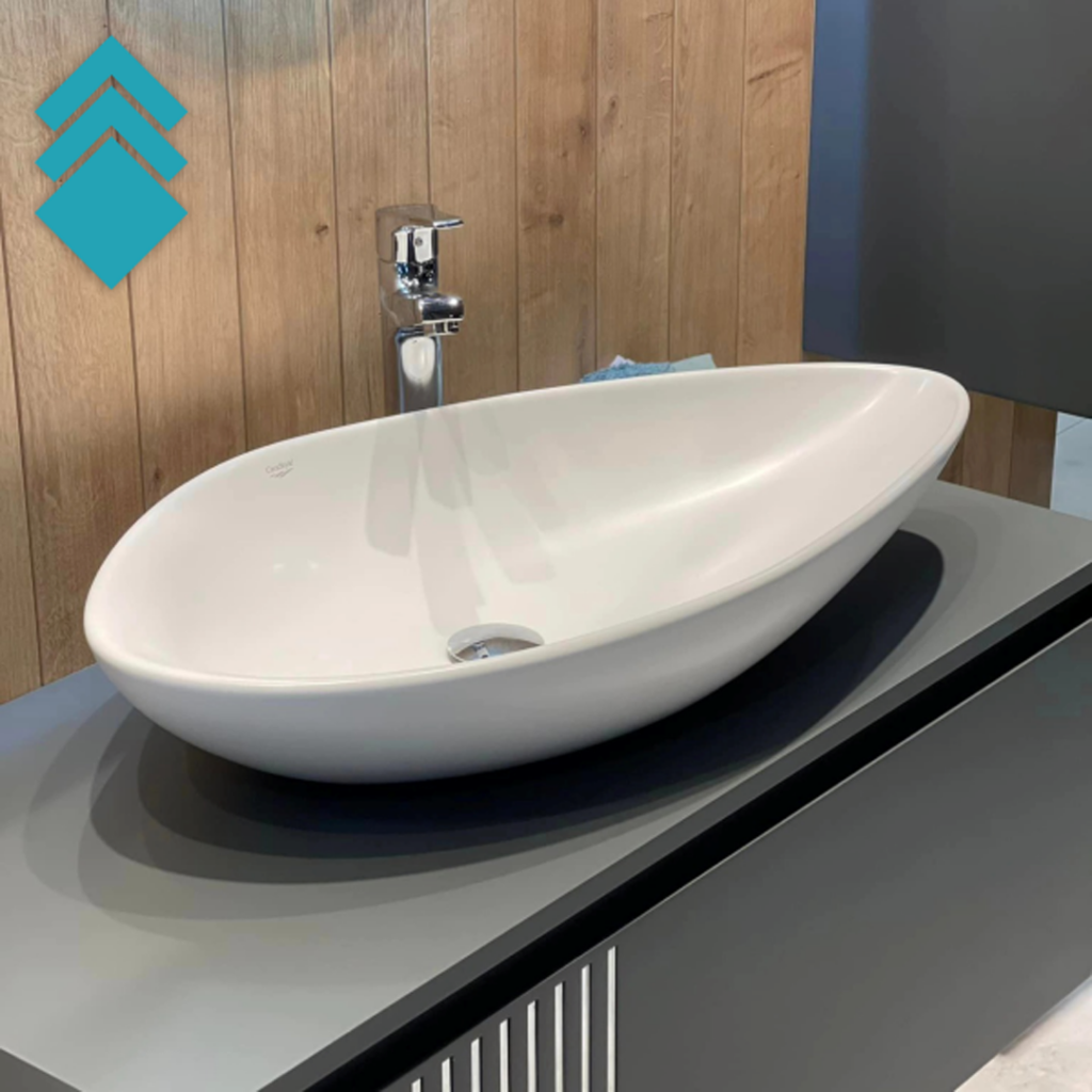 Lavabo Olive 74 beli mat