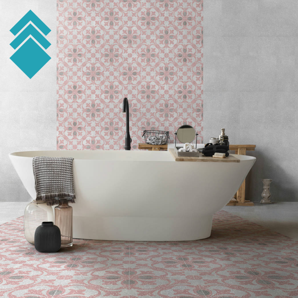 Porculanske pločice Santa Monica Rosa 25x25cm GL