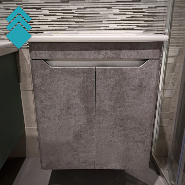 Ormarić Marinika 55 tamni beton (sa Arte 55 umivaonikom) gl