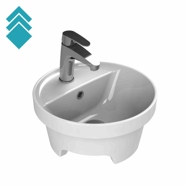 Nadgradni umivaonik Suit Ø 38cm GL-2