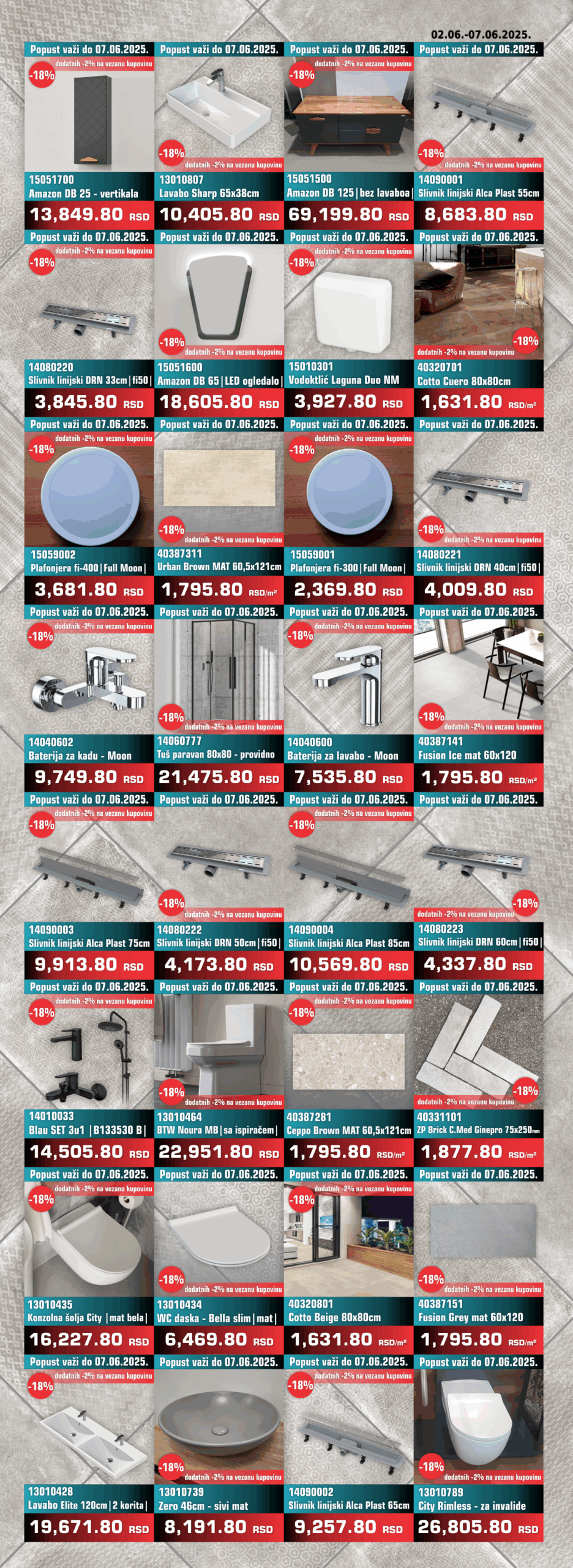 Nedeljna Akcija od 02. juna do 07. juna