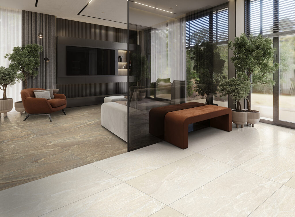 Fiordi Beige 60x120cm Supreme Pearl MAT 60,5x121cm