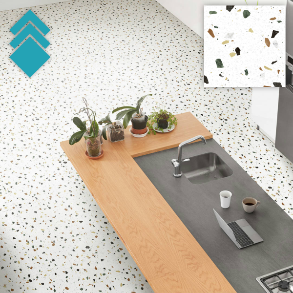 Porculanske pločice Tritato Blanco 25x25cm GL